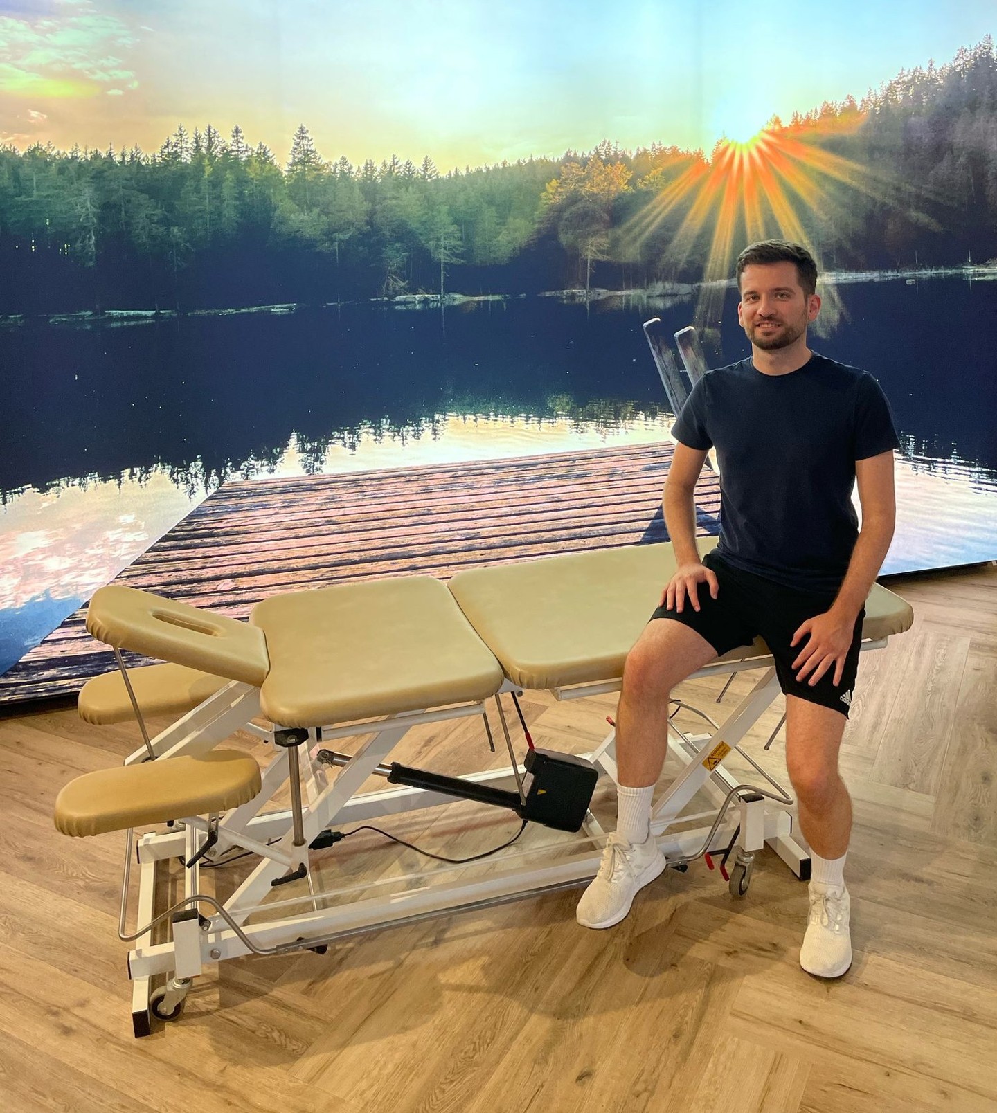 KOOPERATION: Physiotherapeut Benedikt Wolf